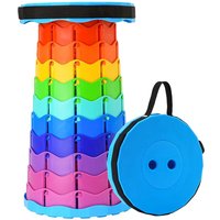 Upgraded Portable Foldable Folding stool Retractable Folding campingool suitable For Adults Outdoor Fishing Gardening