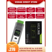 VXDIAG VCX VX708 SE for JLR SDD DOIP Car Diagnostic Tools For JLR Pathfinder SDDV160 ECU Coding J2534 Programming Free Update
