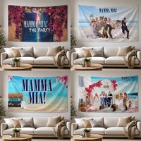 M-Mamma Mia TV drma Outdoor Flag for Home Camping Party Club Decor Garden Yard Wall Hanging Banner