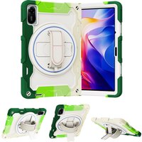 Heavy Duty Rugged Case For Redmi Pad 2 Pro 12.1" 9.7" SE 11" 4G 8.7" 10.61" Xiaomi Poco Pad M1 C1 360 Rotating Armor Stand Cover