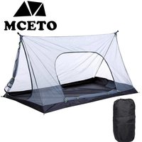 Camping Mosquito Net Tent Ultralight Summer Mesh Tent Portable Poleless Hanging Tent Camping Inner Tent For Hiking Trekking