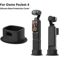 Camera Mount Stand For DJI OSMO Pocket 4 Silicone Base Anti Slip Fixed Camera Expansion Bracket Base Photography Accessories
