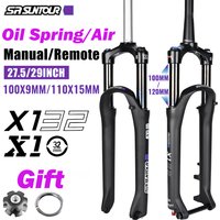 SR SUNTOUR XCR Mountain Bike Suspension Fork 120mm Travel QR 100x9MM BOOST 110x15MM - 27.5 29" - Oil Spring - Smooth Performance