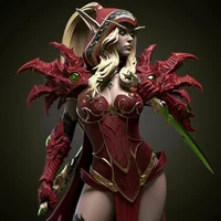The height of man 38mm 50mm 75mm 90mm Resin model kits figure beauty colorless and self-assembled 3D Printing TD-7216/3D