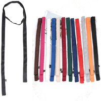 160cm X 2.5cm Women Long Solid Color Skinny Silk-Like Scarf Tie Anti-Wrinkle Carves Wraps Satin Ribbons Headbands Neckerchief