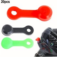 AliExpress 20Pc Bike Brake Bleed Nipple Carpet Cap Rubber Cap For Hydraulic Disc Brakes Bleeder Screw Protected Brake Accessorie 19x6.5x4mm