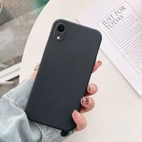 For iphone XR X S Max Liquid Silicone Shockproof Case For iPhone Xs Max X R Skin Feel Cover Capa