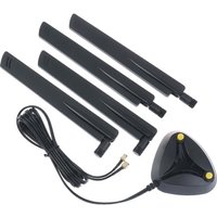 WiFi6 WiFi7 2.4G/5.8G/6G Tri Band External Antenna 12dbi Bluetooth Router Antenna RP-SMA Bluetooth Router Antenna