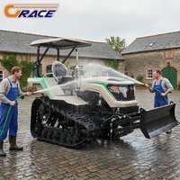 Customized 2025 Brand New 50hp Diesel 4WD Agricultural Tractor Orchard Gardening Machine CE ISO EPA Certified Supply for Sale