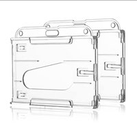 Transparent Cards Slots ID Tag Badge Holder Badge Reel Credit Hard Sleeve multi-purpose Star Chasing Card Sleeves