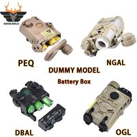 Tactical PEQ NGAL MAWL C1 DBAL A2 Dummy Laser Box No Function Battery Case Fit 20mm Picatinny Rail AirsoftWeapon Laser Model