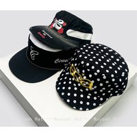 Color Block Embroidered Letters Rose Baseball Hats Sunshade Street Versatile New Men Women Polka Dot Fashion Peaked Caps Niche