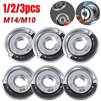 3-1pcs M14 M10 For 100 Type Angle Grinder Plate Quick Release Self-Locking Grinder Pressing Plate Flange Nut Power Chuck Tools