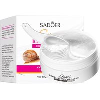 60pcs SADOER Snail Collagen Eye Mask Anti Dark Circles Eyes Bags Moisturizing Firming Eye Patches Beauty Eyes Skin Care Products