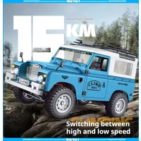 New 1:10 Full Scale Pickup 4x4 Professional Remote Rc Defender Simulated Off-Road Climbing Vehicle Rc Car Gift