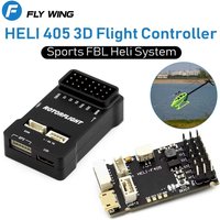 FLYWING Helicopter Rotorflight flight control HELI 405 RF Helicopter FBL Heli System Gyro Support Receiver PPM Spektrum Frsky