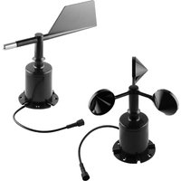 3 Cup Wind Speed Direction Sensor Weather Station Outdoor Polycarbon 30m/s Anemometer Sensor Output RS485 4-20MA 0-5V 0-10V