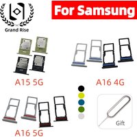 Sim Card Tray Slot For Samsung Galaxy A15 5G A16 4G A16 5G SM-A166B Phone SIM Micro SD Card Chip Drawer Holder