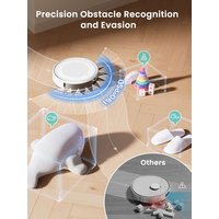 LEFANT M310 Ultra Robot Vacuum Cleaner with SOF LiDAR Navigation, 6000Pa Suction,150 Minutes, HEPA Filter, Ideal for Pet Hair
