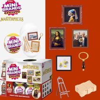 ZURU Toys Mini Brands Create Blind Box Toys Surprise Box Masterpieces Series 5 Surprise Toys for Girls Prints Mini Art