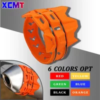 Exhaust Tail Pipe Protector Cover Guard For KTM EXC EXCF XC XCF XCW SX SXF TPI SIX DAYS 125 200 250 300 350 450 500 Universal