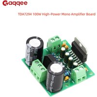 TDA7294 100W High-Power Mono Amplifier Board Hi-Fi Audiophile-Grade Audio Amplification Module Suitable for DIY Enthusiasts etc.