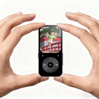 32G Famue mini Compact Standalone MP3 Player for Students, Bluetooth 2'' IPS Display with HiFi SQ Classroom & Meeting Recording