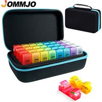31 Day Monthly Pill Organizer 3 Times a Day, 32 Compartments Medicine Box,Portable Travel Pill Case for Medication & Supplements