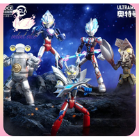 Original Ldcx Ultraman Flash Arc Series Action Figures Ultraman Zero Anime Peripheral Collectible Toys Ornament Boys Gifts