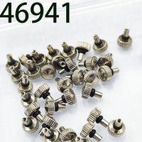 Watch accessory 46941 watch head, stainless steel waterproof handle, watch crown, adjustable time handle head 2pcs