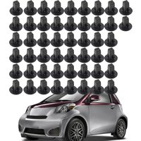 50X Plastic Clips For Scion iQ iM tC xA xB xD Fastener Front Wheel Arch Lining Mudguard Screw Grommet Front Rear 90189-06013