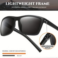 AliExpress Hindfield Fashionable Sunglasses Colorful Design Black Frame Trendy Sun Glasses Outdoor Cycling Night Vision Glasses Lightweight Classic