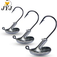 10pcs/Lot 3.5g 5g 7g 10g 14g Tumbler Head Hook Jig Bait Fishing Hook For Soft Lure Fishing Tackle fishing tackle accessorie