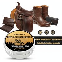 Wetterfester Sattelschutz-Balsam: Premium-Qualität für Outdoor-Enthusiasten, vertreibt Wasser für dauerhafte Sattelgesundheit – 100 g