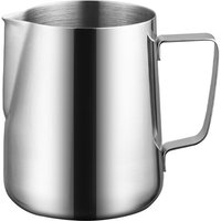 Stainless Steel Milk Frothing Pitcher 350/600/1000ml Cup Jug Barista Coffee Latte Cappuccino Espresso Milk Creamer KFLHB01