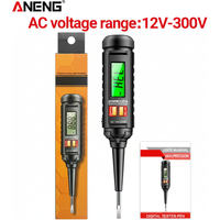 ANENG B16 Digital Inductive Voltage Tester AC12-300V Flathead Screwdriver Intelligent Electrical Breakage Detection Hand Tools