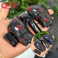 Customized forged carbon fiber side cover shift gear head suitable for Volkswagen Passat CC Golf