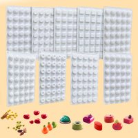 35 Cells Jelly Candy Chocolate Mould Silicone Cake Molds Ice Cube Tray Kitchen Cake Decorating Tools Dessert Filling Baking Tool