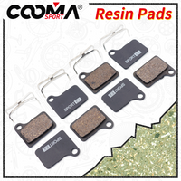 Bicycle Disc Brake Pads for Shimano SHIMANO DEORE LX M550, M555, C900/C901, Nexave Caliper, Sport EX Class, Resin, 4 Pairs
