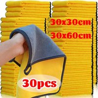 3-30 Pieces Of Ultra-Fine Microfiber Towels For Cars Car Care Cleaning Cloths Suitable For Household Cleaning And Home Use