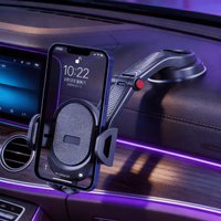 2026 New Universal Sucker Car Phone Holder Windshield Car Dashboard Mobile Cell Support Bracket For IPhone17 16 15 Xiaomi Samsun