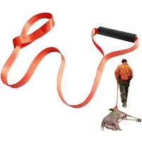 Deer Drag Harness Durable Hunting Deer Belt with Handle Portable Puller Dragging Pull Rope Multipurpose Band for Outdoor Farm
