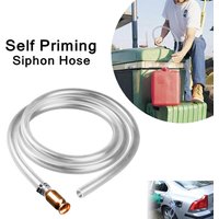 Gas Siphon Hose Pump Shaker Siphon 1/2" Valve Virgin for Gasoline Fuel Transfer Safe Multi-Purpose Self Priming Pump Hose