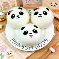 New Slow Rising Squishy Bread Squeeze Fidget Toy Soft Foam Fun Sensory Anti-Stress Calming Relief Cute Plaything Relaxation Toy