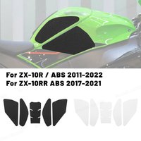 Motorcycle Anti Slip Fuel Tank Pads Sticker Side Gas Knee Grip Traction Decals fit For Kawasaki ZX10R ZX10RR Ninja 2011-2022