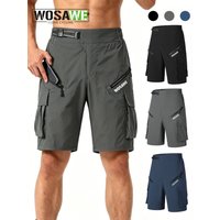 AliExpress WOSAWE Summer Cycling Shorts Breathable Bicycle Shorts MTB Road Bike Trousers Multi-Pockets Cargo Bottoms Enduro Sports Shorts