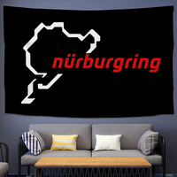 cool n-Nurburgrings car flag For Room Dorm Camping Party Living room Garage Bar wall Picnic Club Decor Banner
