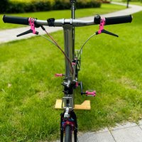 AliExpress NONE Suitable for Brompton folding bike brake levers, CNC aluminum alloy, lightweight 72g per pair