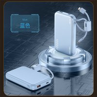CCC 3C Power Bank Built in cables 22.5W Fast Charging External Battery 20000mAh Power Bank for iPhone for Samsung