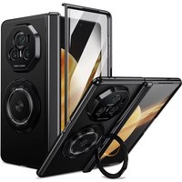 For Honor Magic V6 V5 V3 VS3 Luxury Matte Solid Color 360° Rotating Bracket For Huawei Honor Magic V5 V6 Shockproof Bumper Case